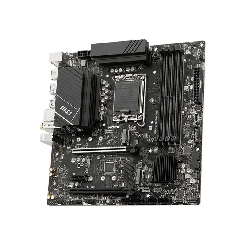 Mainboard MSI PRO B760M-A WIFI DDR5 (Intel B760, LGA1700, mATX, 4 khe DRR5) 3