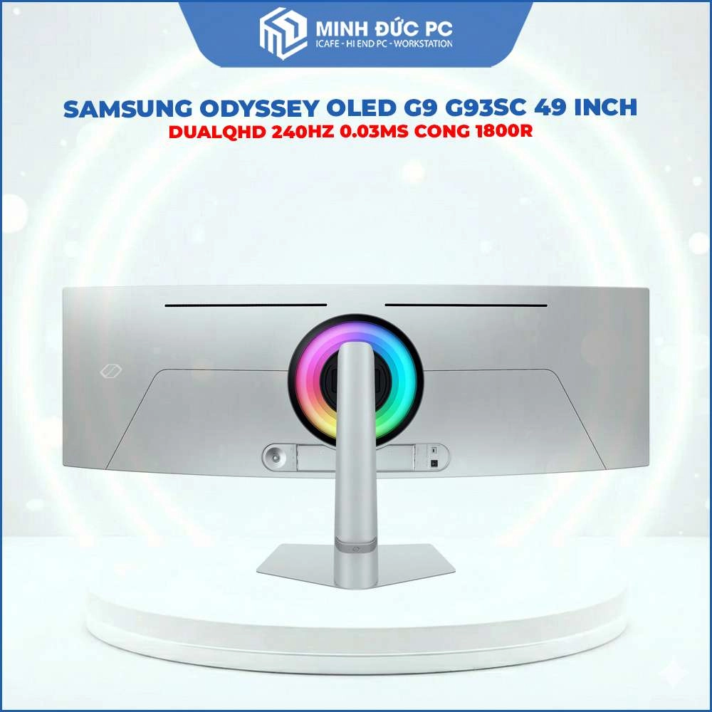 Màn hình Gaming SAMSUNG Odyssey OLED G9 G93SC 49 Inch DualQHD 240Hz 0.03ms Cong 1800R 5