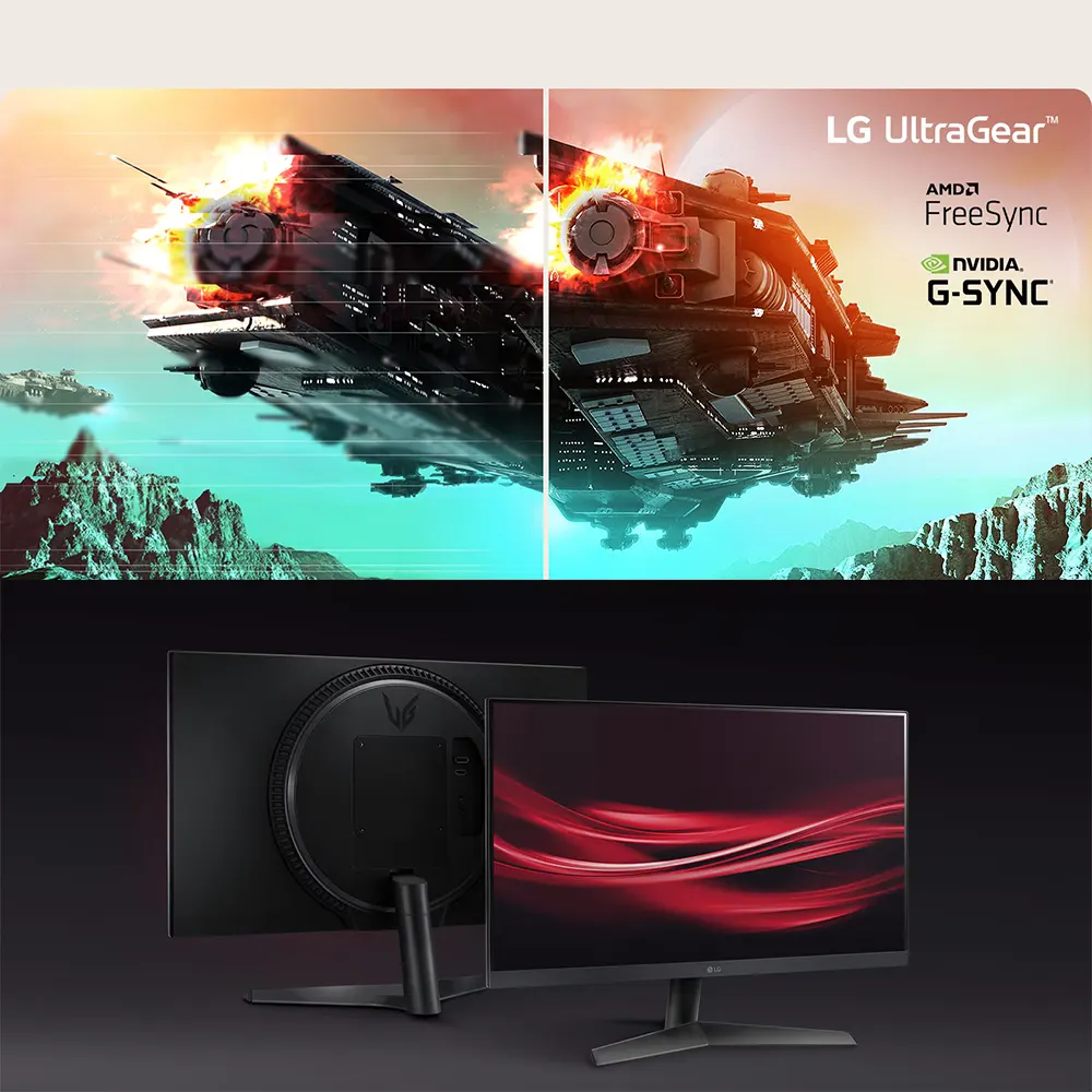 Màn hình LG UltraGear 24GS60F-B.ATV Gaming - 23.8 inch - Full HD - IPS - 180Hz - 1ms - Phẳng 4