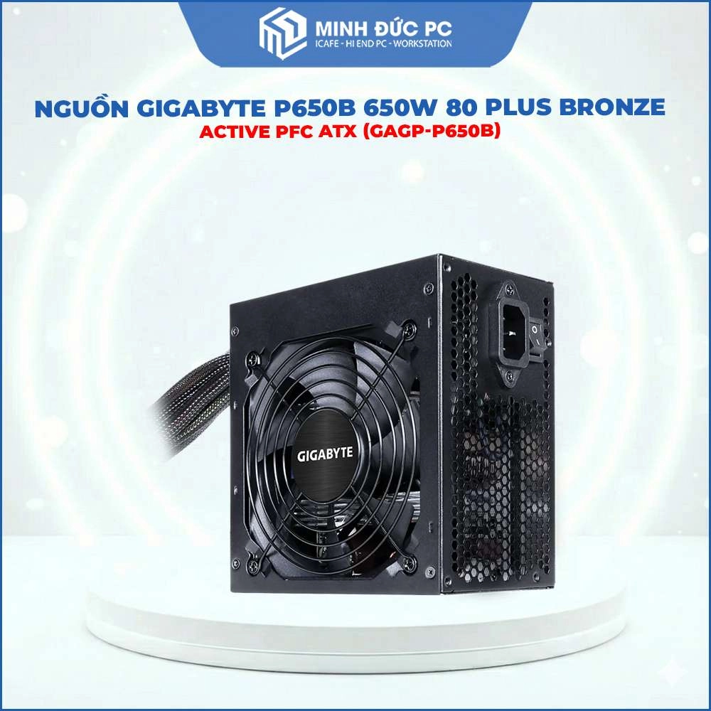 Nguồn Gigabyte P650B 650W 80 Plus Bronze Active PFC ATX (GAGP-P650B) 3