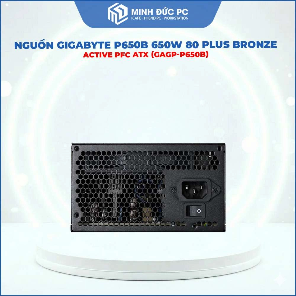 Nguồn Gigabyte P650B 650W 80 Plus Bronze Active PFC ATX (GAGP-P650B) 4