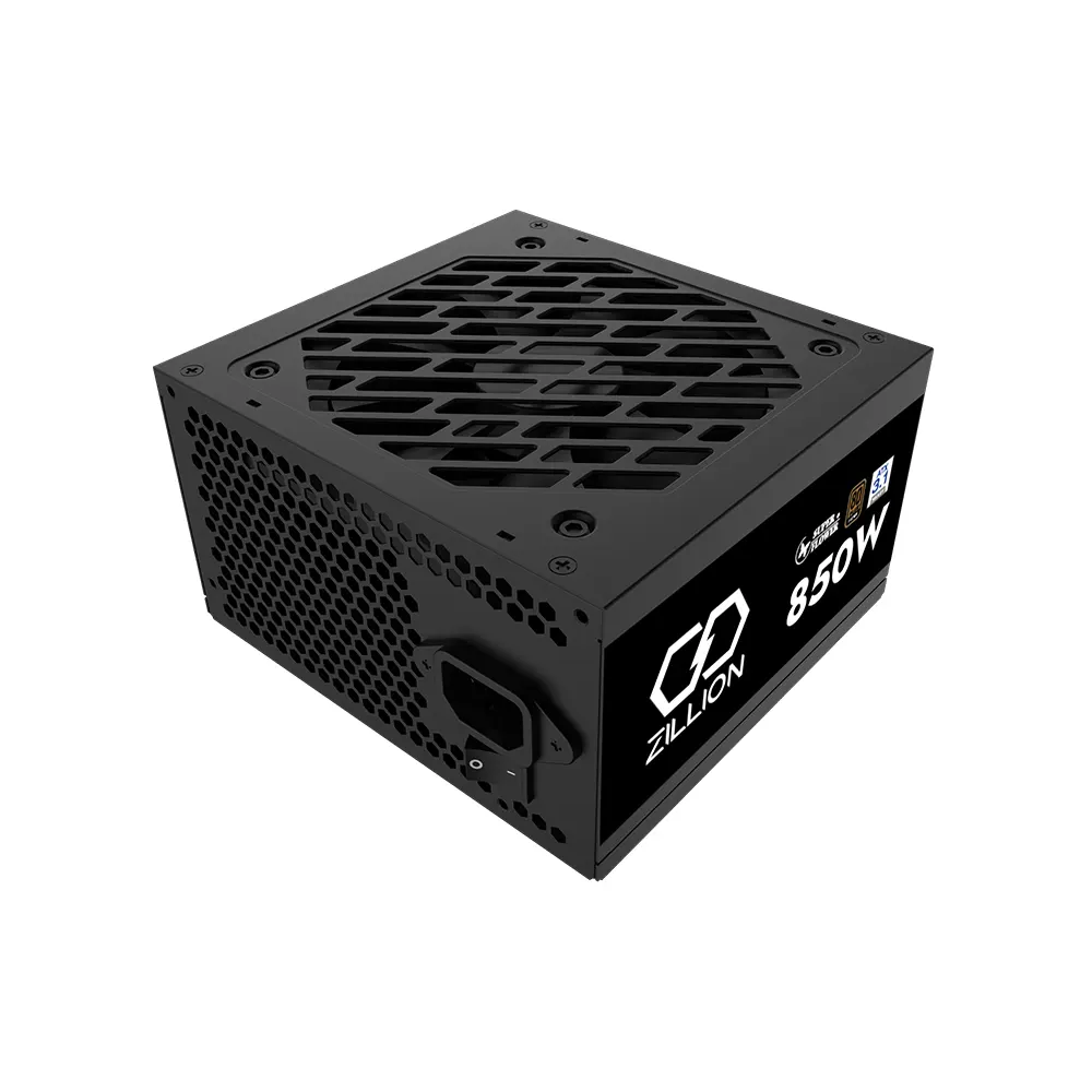 Nguồn Máy Tính Super Flower Zillion DB Bronze 750W - 80 Plus Bronze - ATX 3.1 - Single Rail 12V - Quạt 120mm - Full Protections 2