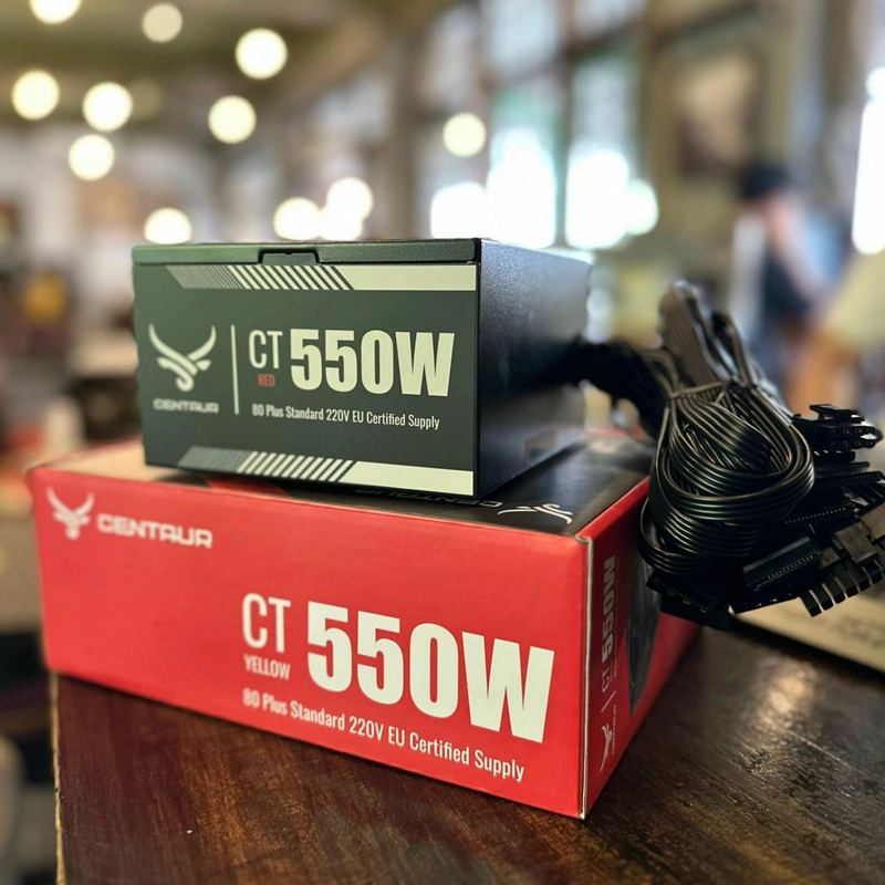 Nguồn Centaur CT-550W 80 Plus Bronze 550W - Đen 4