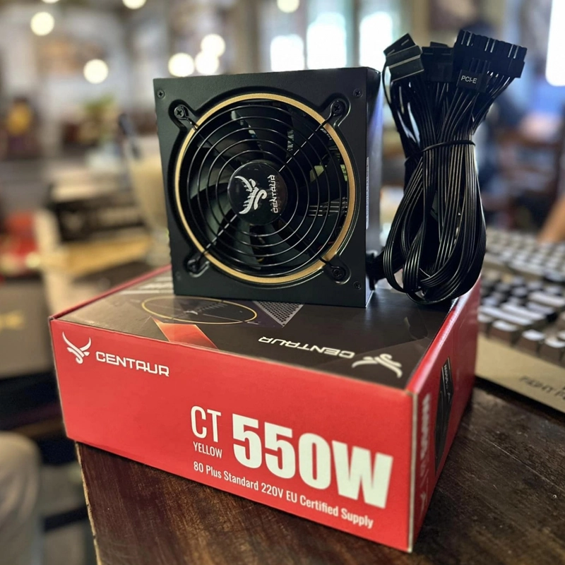 Nguồn Centaur CT-550W 80 Plus Bronze 550W - Đen 5