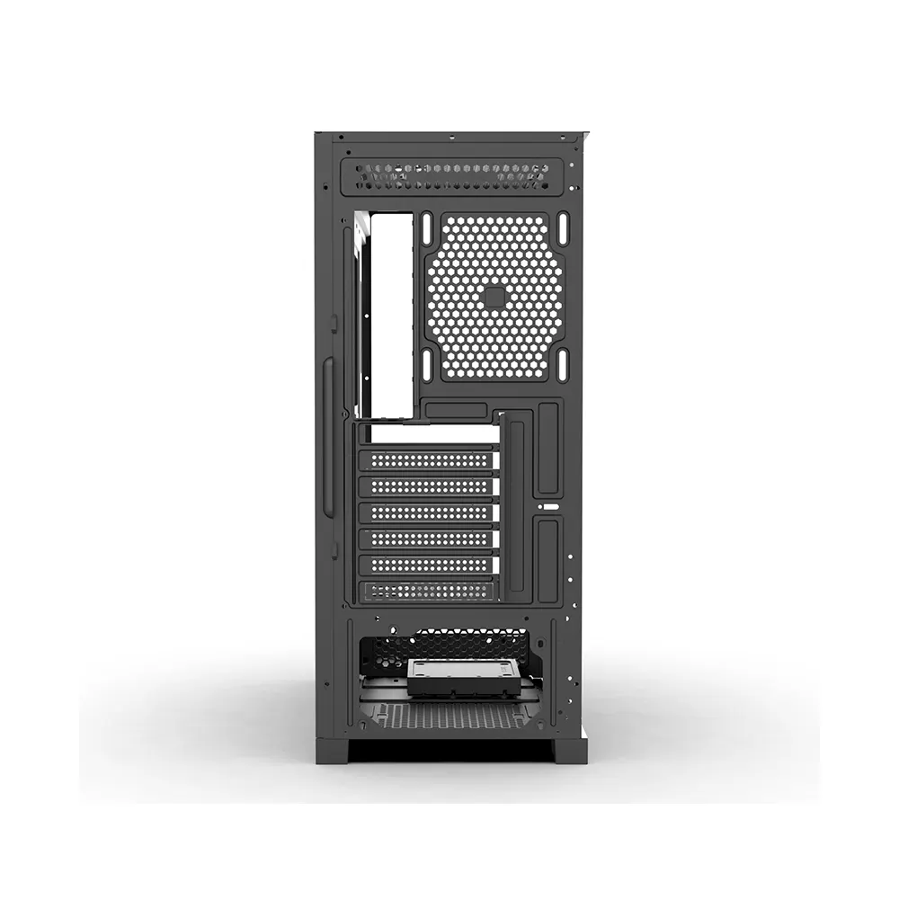 Vỏ Case KENOO ESPORT FK800 Màu Đen (Mid Tower, Hỗ trợ E-ATX trở về, Kính cường lực, Thiết kế bể cá) 5