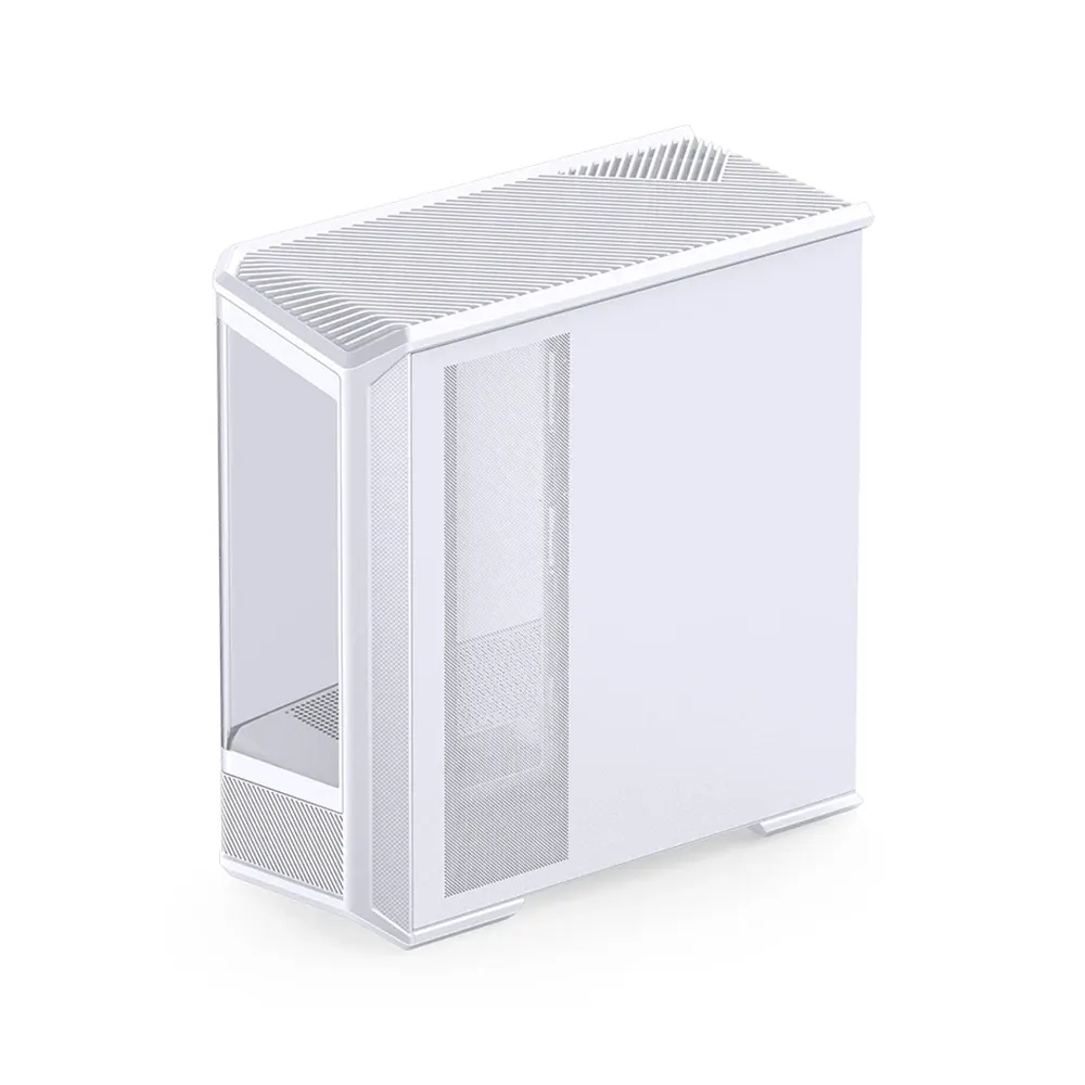 Vỏ Case Jonsbo D400 Màu Trắng (Mid Tower, Kính Cường Lực Cong, ATX, Dựng VGA) 8