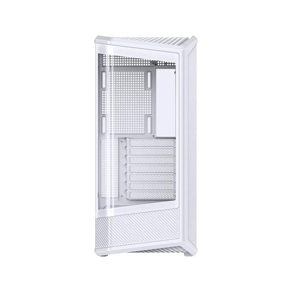 Vỏ Case Jonsbo D400 Màu Trắng (Mid Tower, Kính Cường Lực Cong, ATX, Dựng VGA) 14