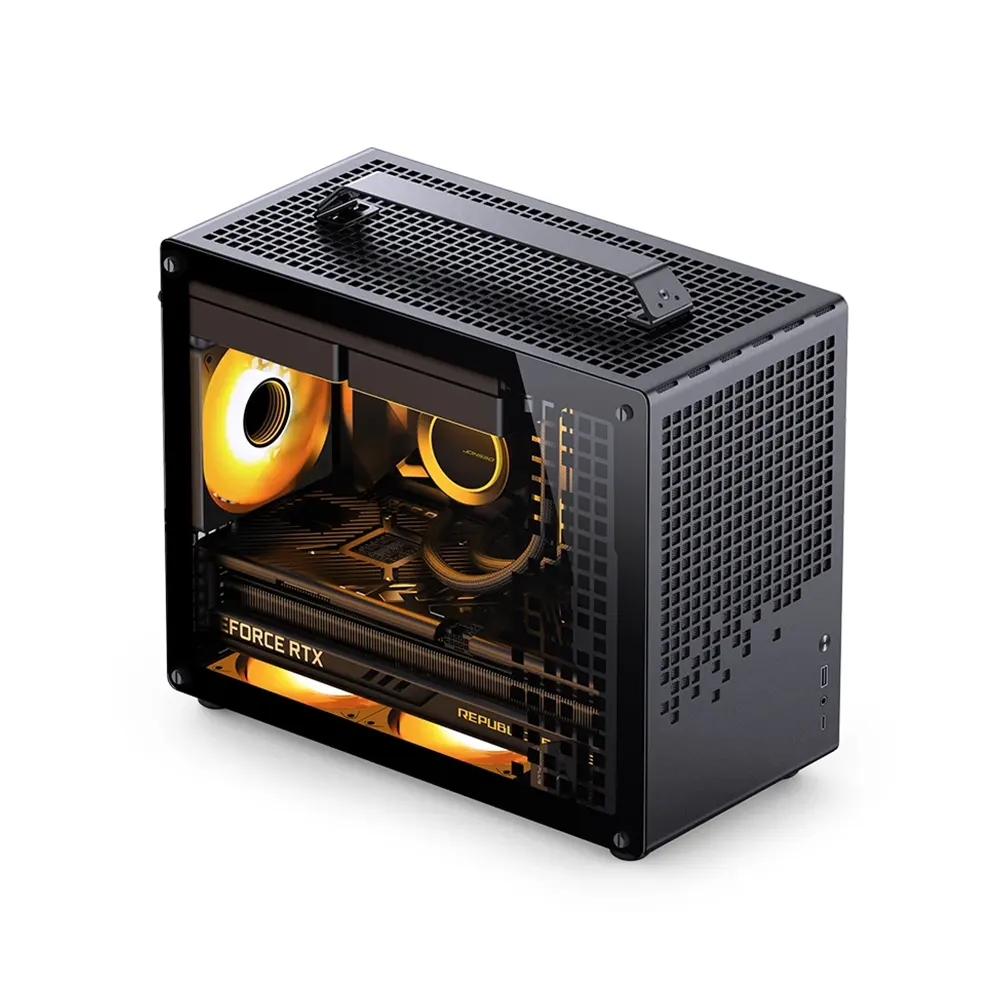 Vỏ Case Jonsbo Z20 Màu Đen (Mid Tower, Micro-ATX, Kính cường lực, Thiết kế nhỏ gọn) 3