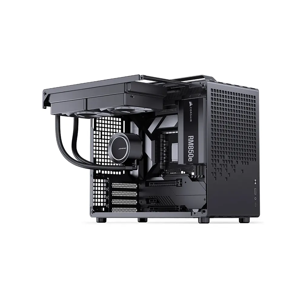 Vỏ Case Jonsbo Z20 Màu Đen (Mid Tower, Micro-ATX, Kính cường lực, Thiết kế nhỏ gọn) 18
