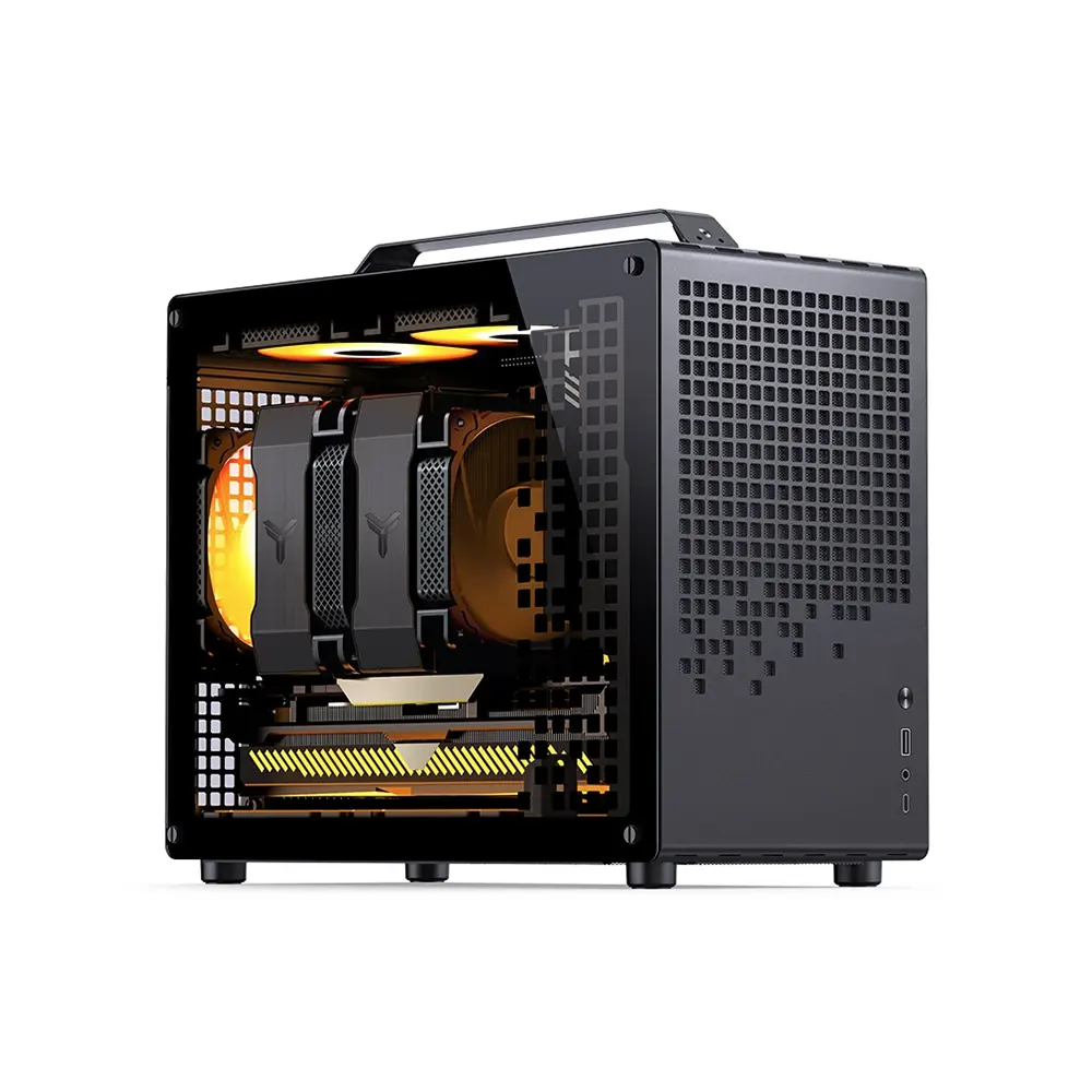 Vỏ Case Jonsbo Z20 Màu Đen (Mid Tower, Micro-ATX, Kính cường lực, Thiết kế nhỏ gọn) 2