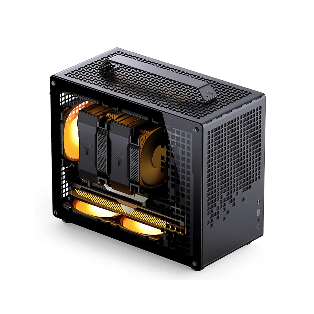 Vỏ Case Jonsbo Z20 Màu Đen (Mid Tower, Micro-ATX, Kính cường lực, Thiết kế nhỏ gọn) 4
