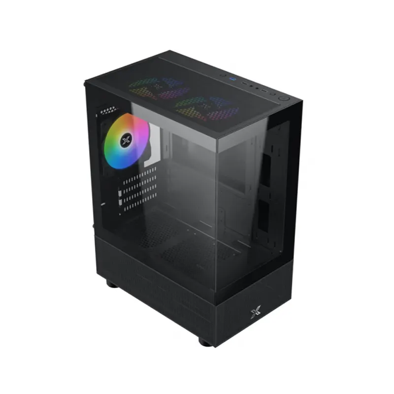 Vỏ case XIGMATEK Endorphin M II 3F (mATX/Mid Tower/Black) 2