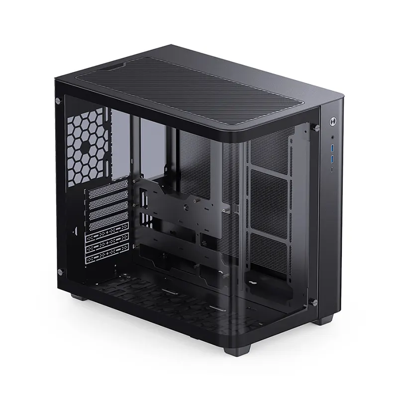 Vỏ Case JONSBO TK-3 BLACK (ATX/Mid Tower/Kính Cong Vô Cực) 11