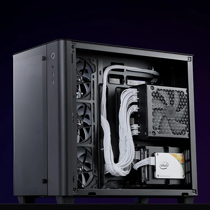 Vỏ Case JONSBO TK-3 BLACK (ATX/Mid Tower/Kính Cong Vô Cực) 18