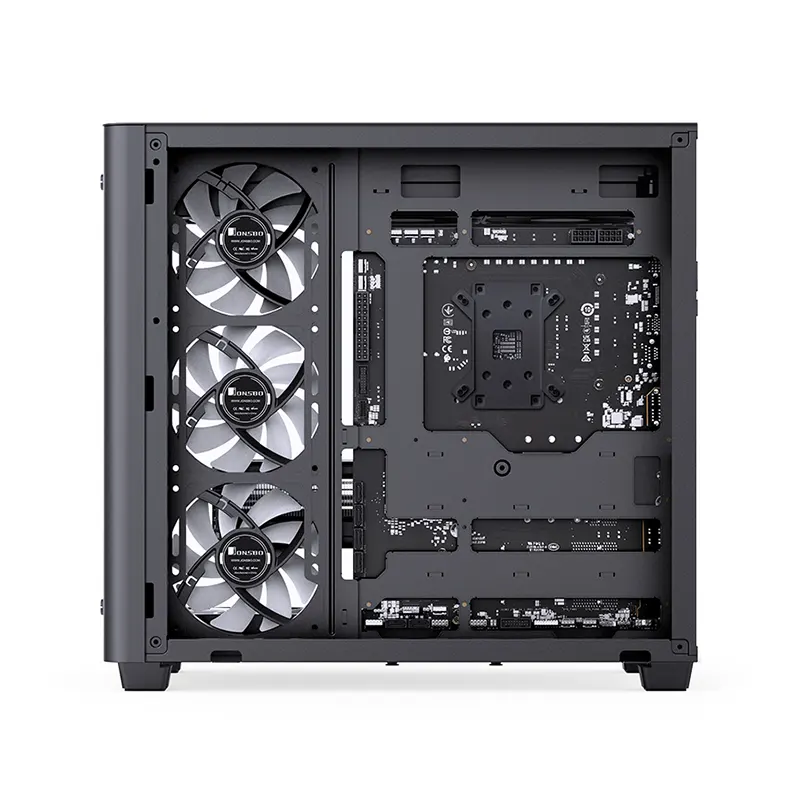 Vỏ Case JONSBO TK-3 BLACK (ATX/Mid Tower/Kính Cong Vô Cực) 21