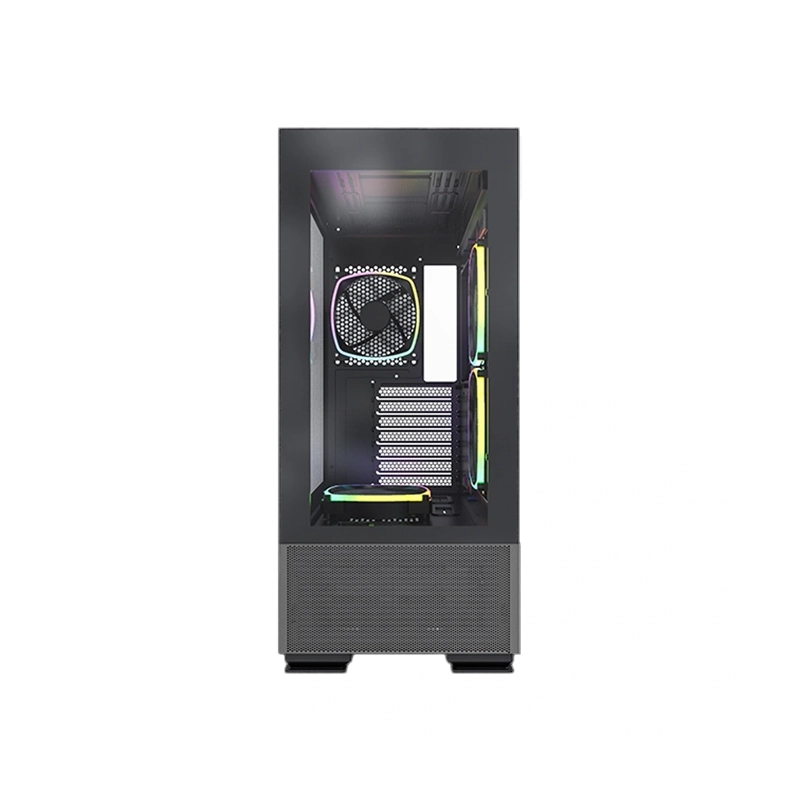 Vỏ Case MONTECH SKY TWO BLACK | ATX, 4 Fan Argb, Màu Đen 4