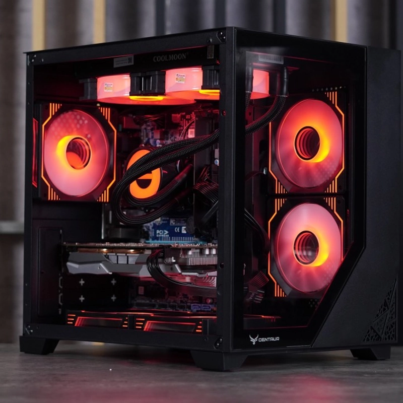 Vỏ case Centaur Titan CT-V001 | mATX, Mid Tower, Đen 5