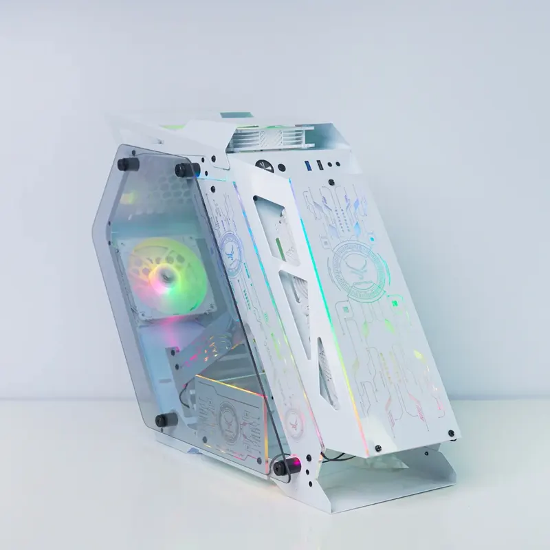 Vỏ Case Centaur CT201 White | mATX, Mid Tower, Trắng 3