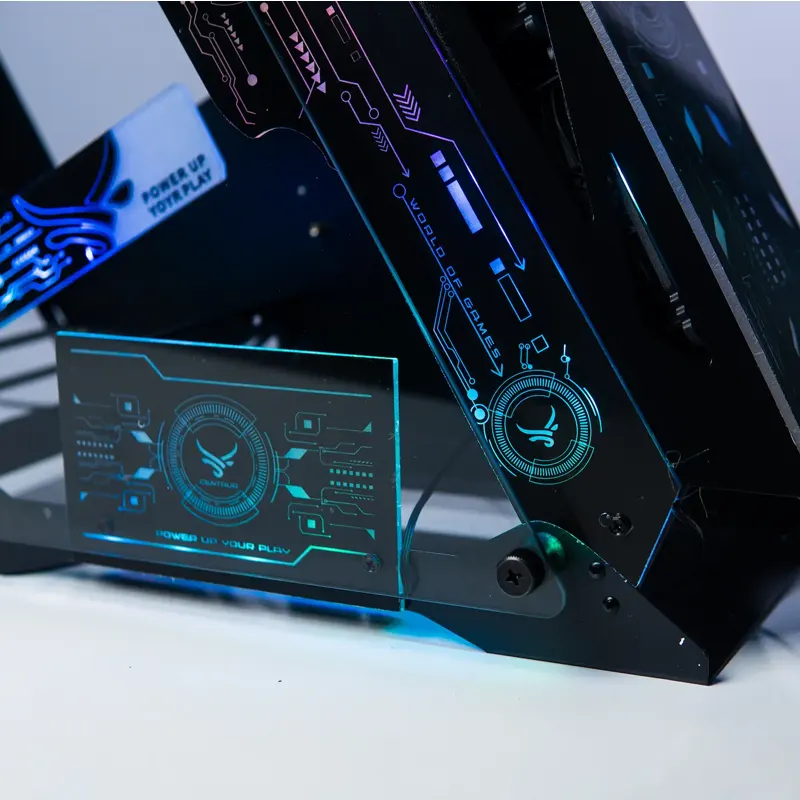 Vỏ Case Centaur CT201 Black | mATX, Mid Tower, Đen 5