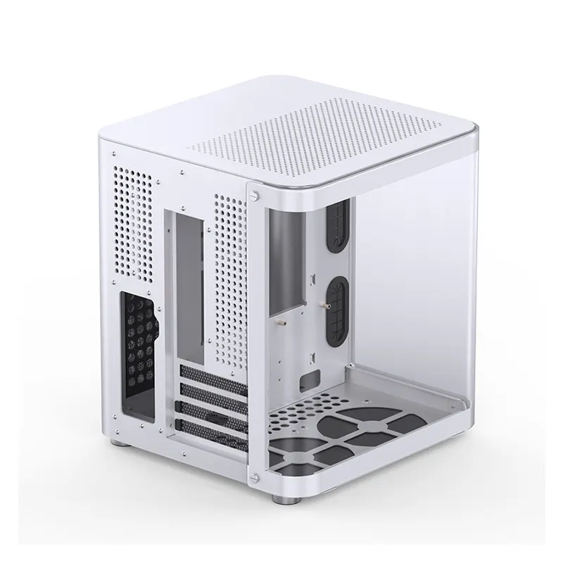 Vỏ case Jonsbo TK-1 White | mATX, Mid Tower - Trắng 3