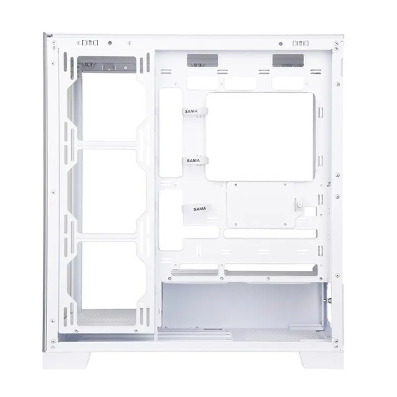 Vỏ Case SAMA 4503 White (ATX/Mid Tower/USB Type C) 6