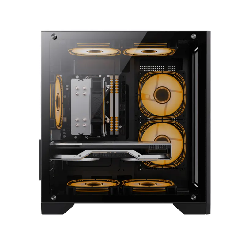 Vỏ case GAMEMAX Infinity Mini (mATX/Mid Tower/Black) 4