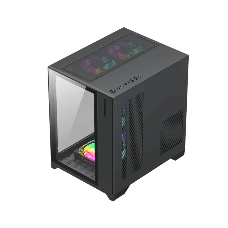 Vỏ case GAMEMAX Infinity Mini (mATX/Mid Tower/Black) 5