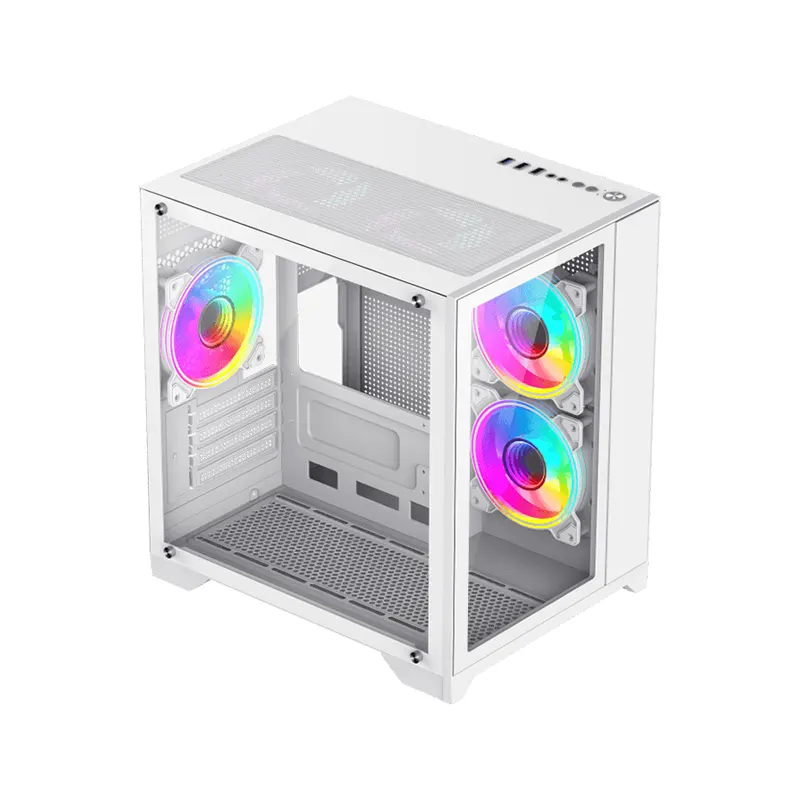 Vỏ case GAMEMAX Infinity Mini (mATX/Mid Tower/White) 2