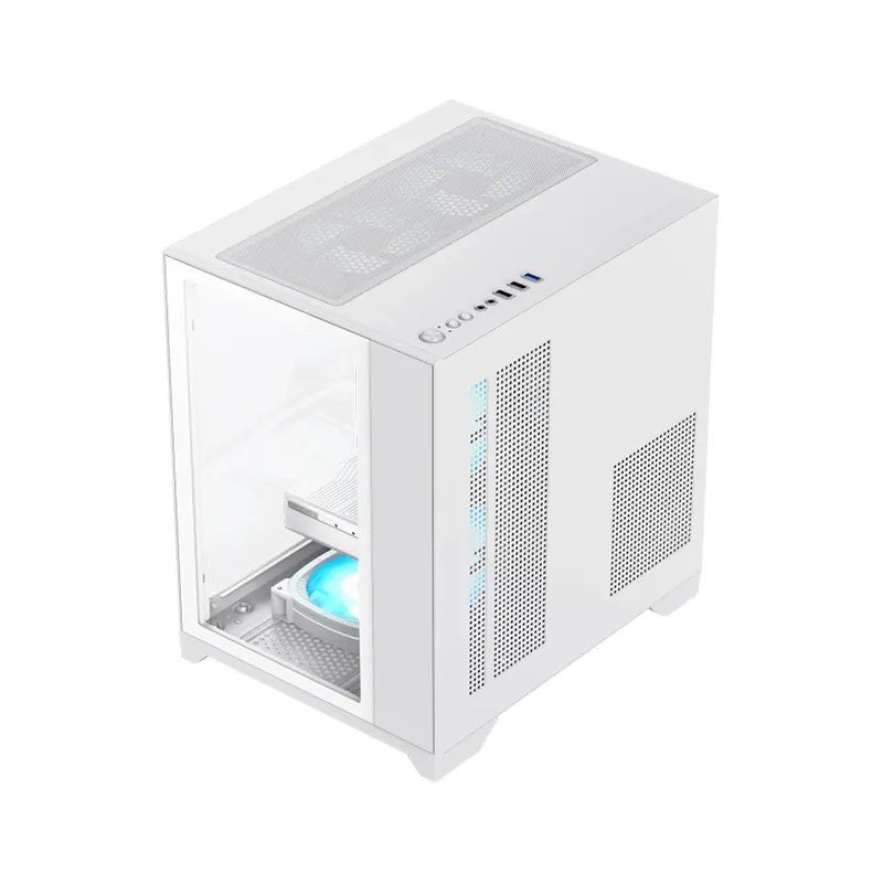 Vỏ case GAMEMAX Infinity Mini (mATX/Mid Tower/White) 6