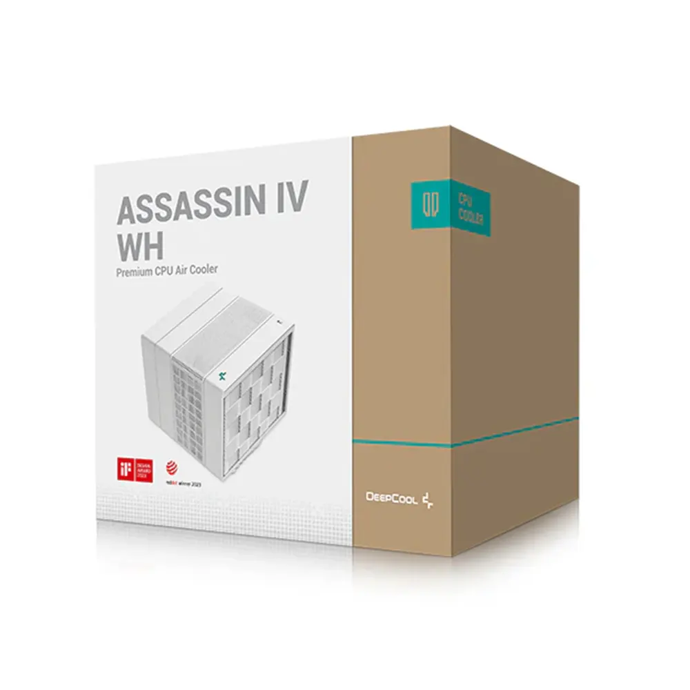 Tản nhiệt khí CPU cao cấp DeepCool ASSASSIN IV WH – Tháp đôi, màu trắng, hỗ trợ Intel & AMD 8