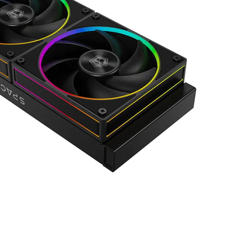 Tản nhiệt nước AIO ID-COOLING SPACE SL240 ARGB màn LCD- Đen 4