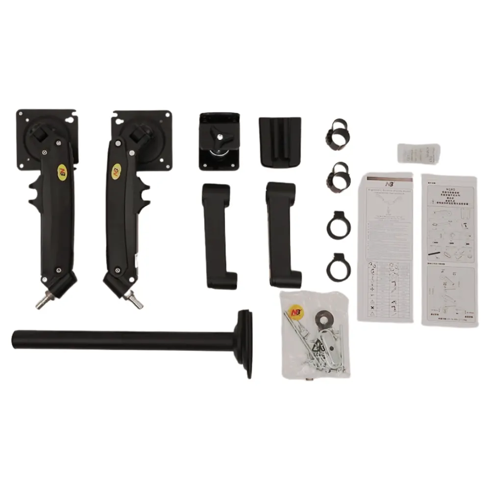 Giá Treo Hai Màn Hình Máy Tính NB H180 17–27 inch (ARM đôi, Gas Spring, Full Motion) 6