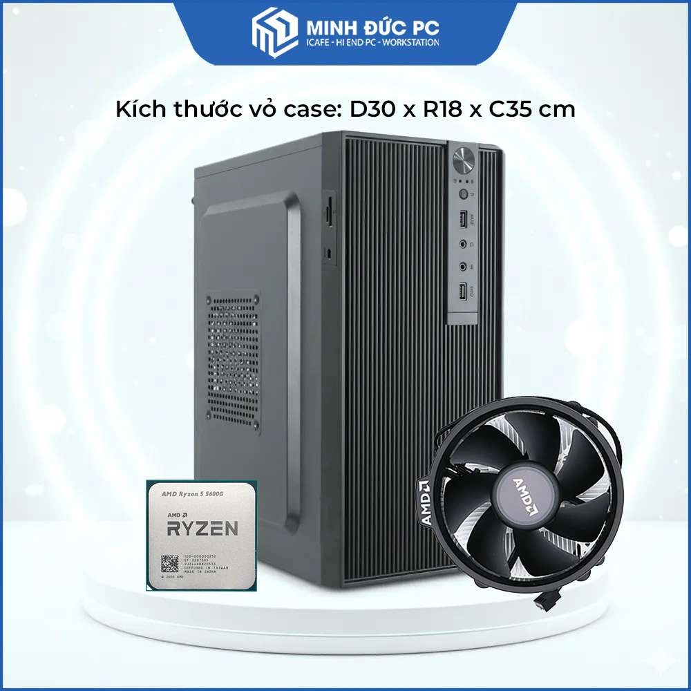 Bộ PC Ryzen R5 5600G - Lý Tưởng Cho Văn Phòng, Học Tập, Gaming, Đồ Hoạ Cơ Bản 4