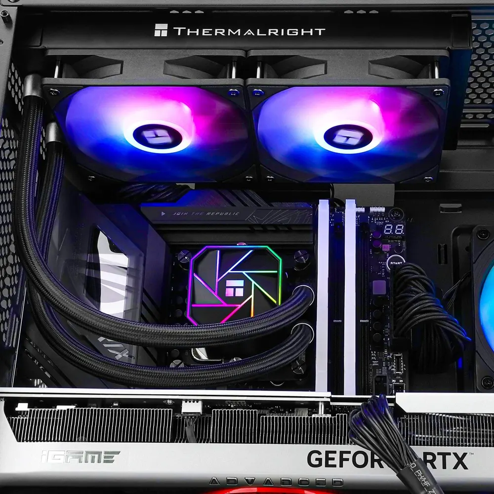 PC Game - Đồ họa (B760 Tuf - i5 12600KF - RAM 32G - RTX 4060 8G - Tản nước) 2