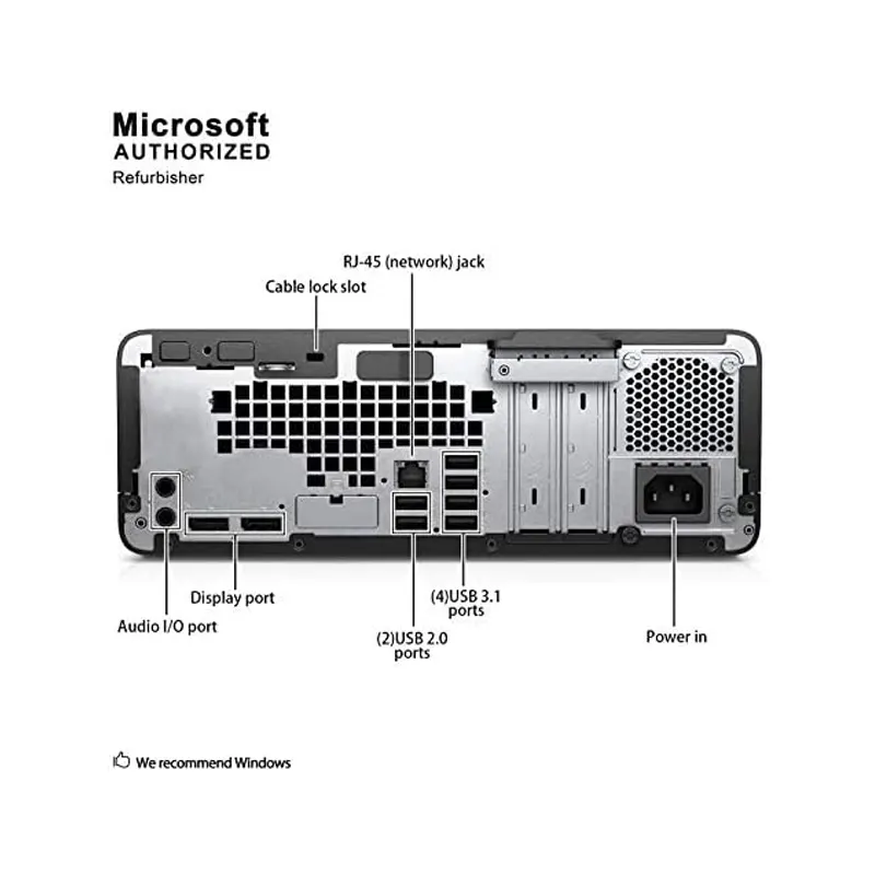 HP ProDesk 600 G3 SFF (Intel Core i5-6500 | 8GB DDR4 | 256GB SSD) 4