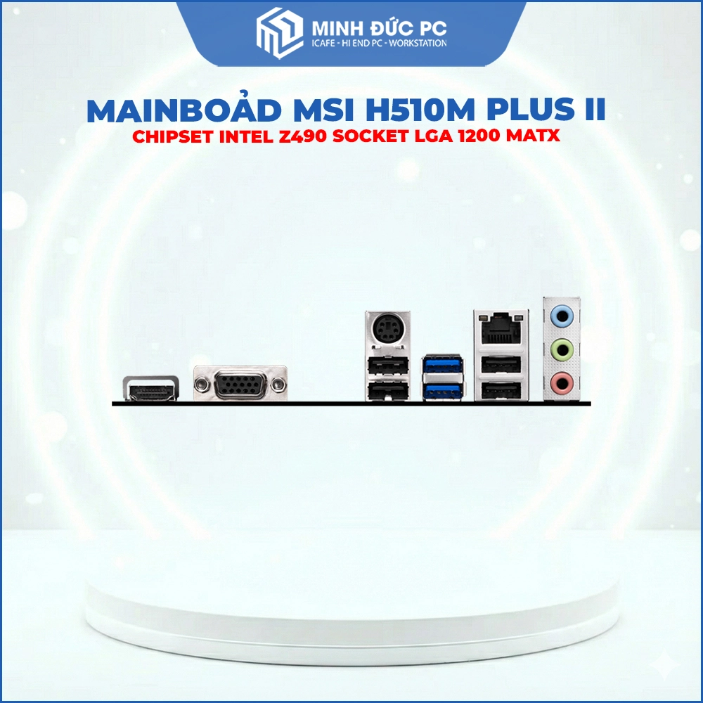 Main MSI H510M PLUS II Chipset Intel Z490 Socket LGA 1200 mATX 5