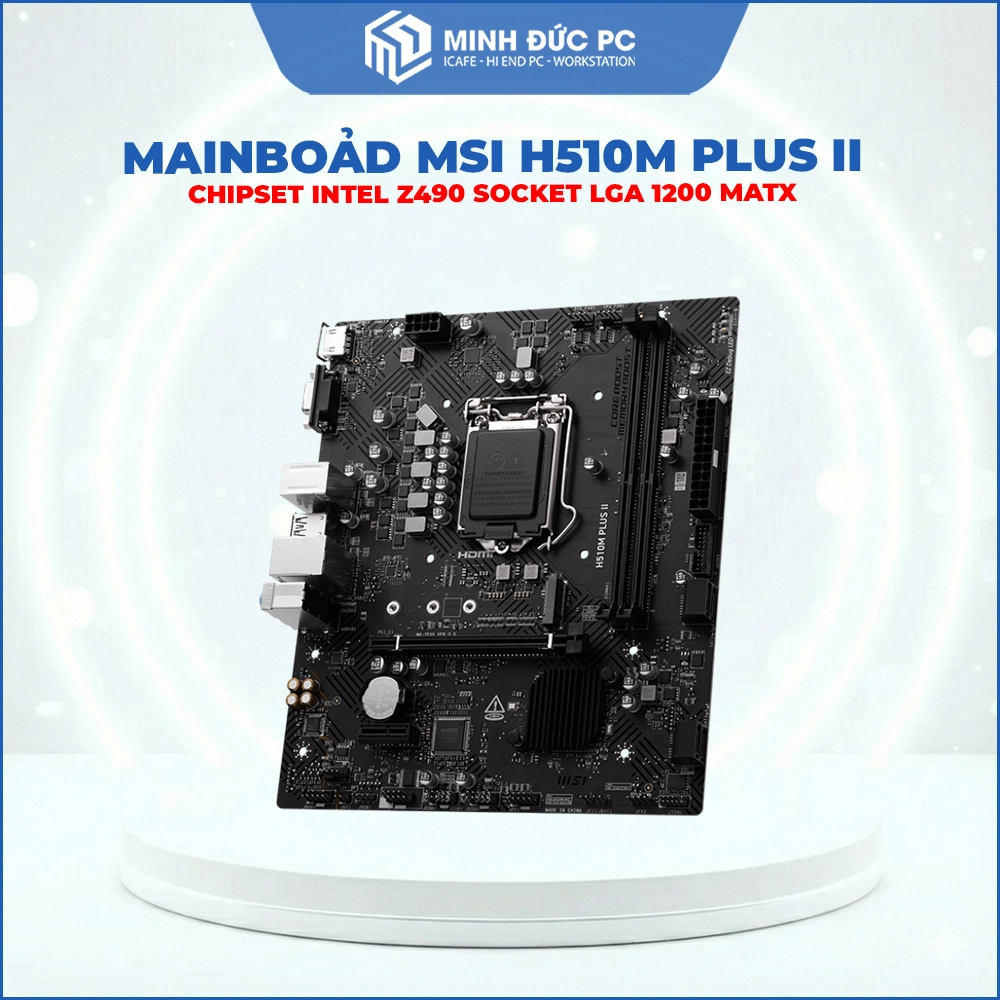 Main MSI H510M PLUS II Chipset Intel Z490 Socket LGA 1200 mATX 3