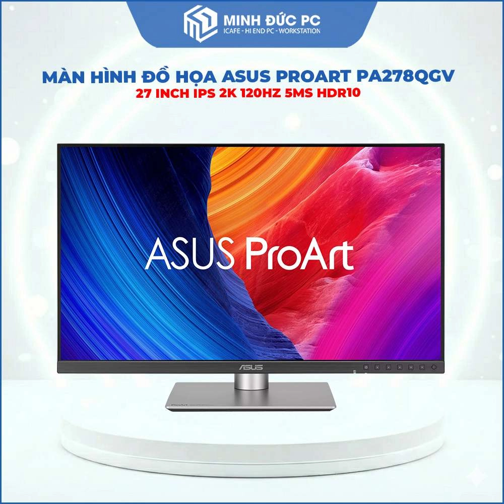 Màn Hình Đồ Họa ASUS ProArt PA278QGV 27 Inch IPS 2K 120Hz 5ms HDR10 2