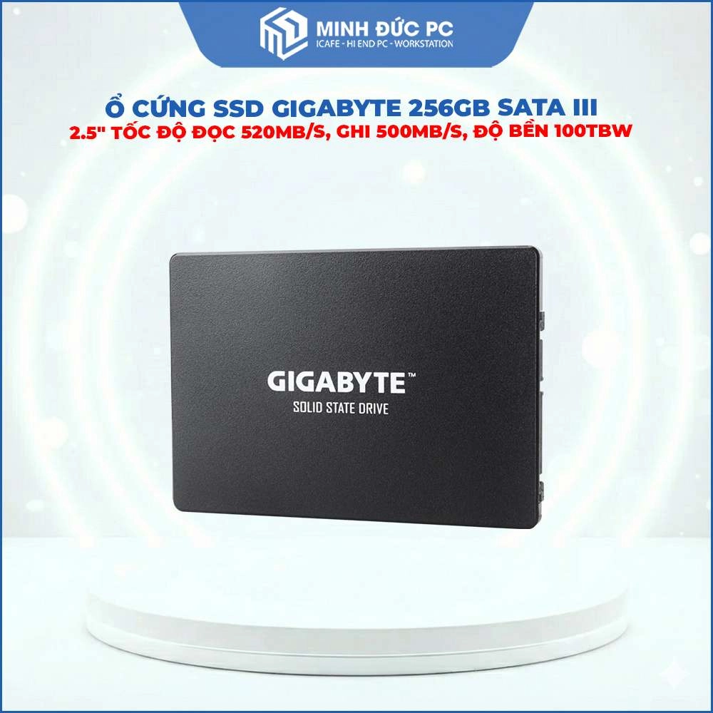 Ổ cứng SSD Gigabyte 256GB SATA III 2.5 Inch GP-GSTFS31256GTND (Đã qua sử dụng) 2