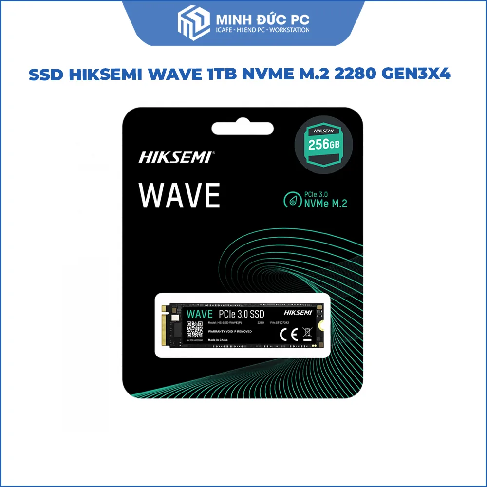 Ổ cứng SSD NVME HIKSEMI WAVE 1TB - HS-SSD-WAVE(P) (NVMe PCIe Gen3x4, M2.2280) 3
