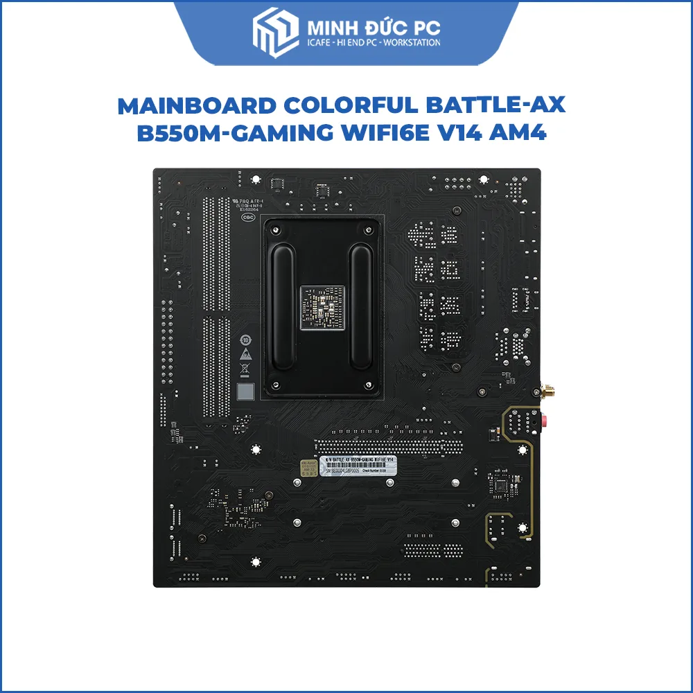 Mainboard COLORFUL BATTLE-AX B550M-GAMING WIFI6E V14 (AMD B550, Socket AM4, M-ATX, 2x DDR4, Wi-Fi 6E, LAN 2.5G) 7