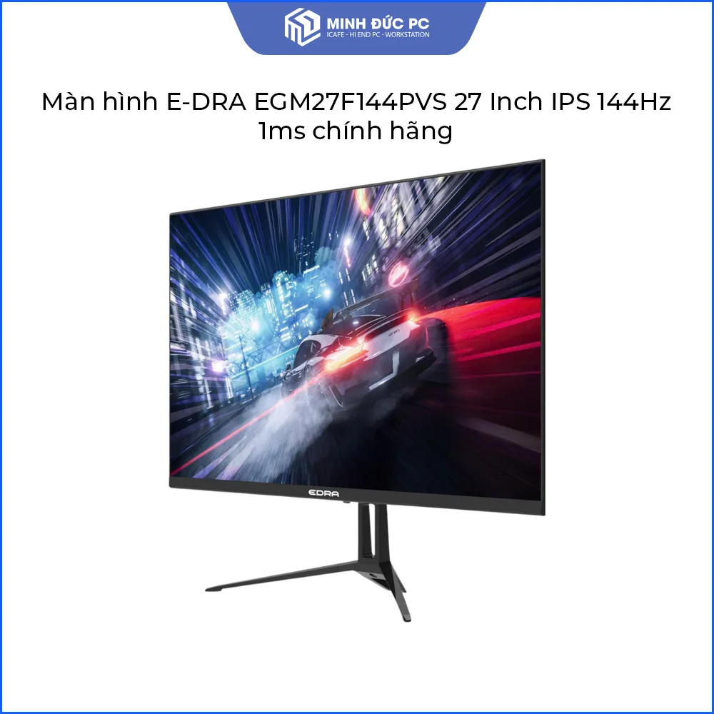 Màn Hình Gaming EDRA EGM27F144PVS 27 Inch FHD IPS 144Hz 1ms 3