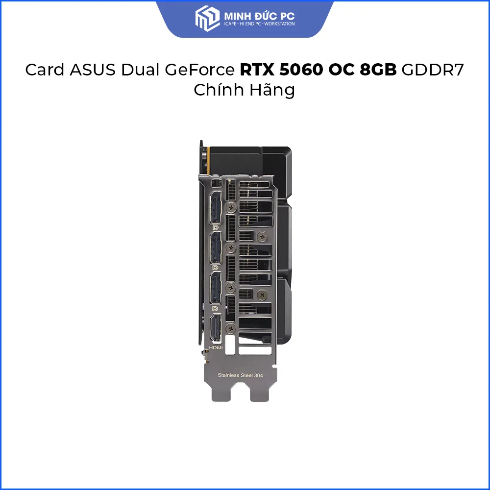 Card Màn Hình ASUS Dual GeForce RTX 5060 OC 8GB GDDR7 (128-bit / PCIe 5.0 / Dual Fan) 7