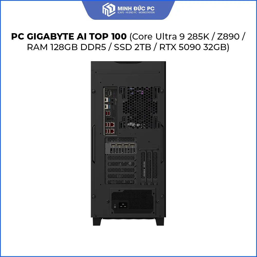 PC GIGABYTE AI TOP 100 (Core Ultra 9 285K / Z890 / RAM 128GB DDR5 / SSD 2TB / RTX 5090 32GB) 6